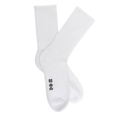 CHAUSSETTES SEMELLE BOUCLETTE BLANC 2